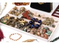 Large Collection Of Vintage Costume Jewelry And Accessories