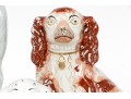 Collection Of Three Staffordshire Dog Figures
