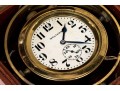 Antique Waltham Nautical Chronometer In Wooden Case