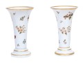 Pair Of Antique Decorated 16