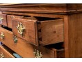 Queen Anne Cherrywood Chest On Frame, The Case Pennsylvania, Circa 1780