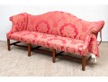 Chippendale Mahogany Upholstered Camel-Back Sofa, Circa 1775