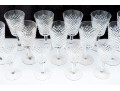 Partial Sets Of Waterford Crystal Stemware- 