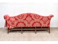Chippendale Mahogany Upholstered Camel-Back Sofa, Circa 1775