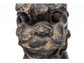 Chinese Glazed Ceramic Foo Dog Form Roof Tile, Ming Dynasty