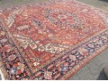Antique Persian Heriz, Ca. 1920-1940, 14’-3” X 11’-11”