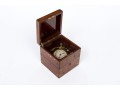 Antique Waltham Nautical Chronometer In Wooden Case