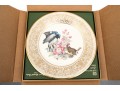 Collection Of 11 Boxed Lenox Boehm Bird Plates Limited Annual Edition With Woodland Wildlife Ones