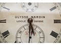 Antique Ulysse Nardin Le Locle Suisse Marine Chronometer In Wooden Case