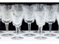 Partial Sets Of Waterford Crystal Stemware- 