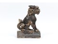 Chinese Glazed Ceramic Foo Dog Form Roof Tile, Ming Dynasty