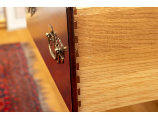 Crescent Furniture Cherry Queen Anne Buffet Sideboard