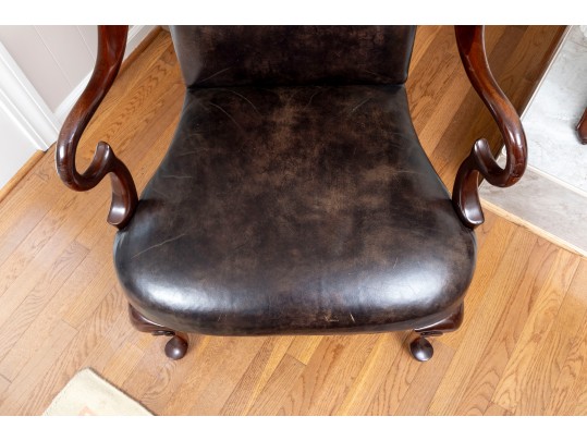 Southwood & Company NC Faux Leather Chair