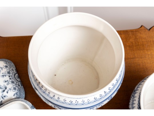 Trio Of Compatible Ceramics, Portuguese Pots And Foley A.F. & Co Ironstone