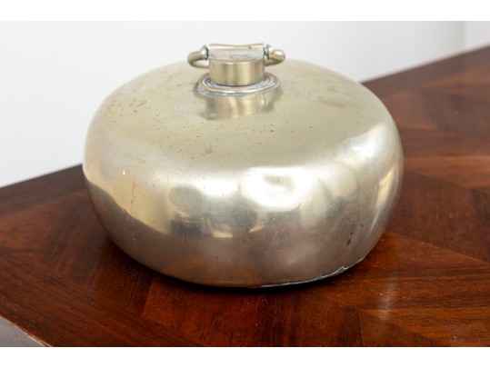 1930's English Brass Bed Warmer