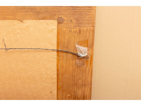 Virginia Mae Love (American [NC] 1958 - 2020) Untitled Oil On Board Painting