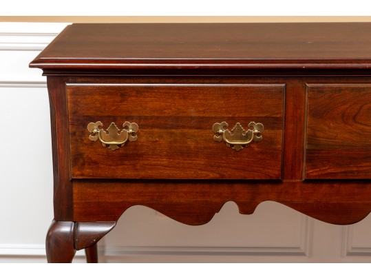 Crescent Furniture Cherry Queen Anne Buffet Sideboard