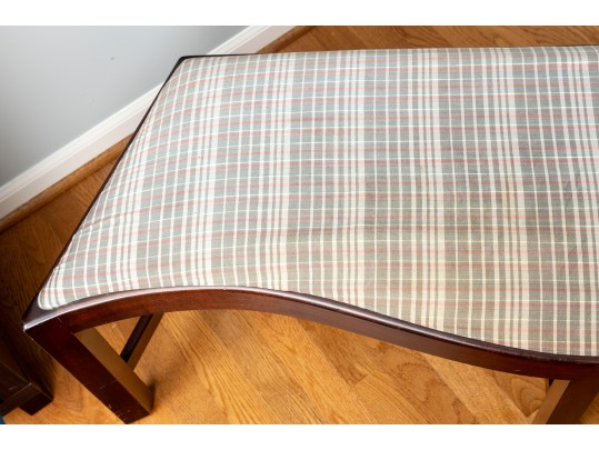 Madison Square Furniture Upholstered Serpentine Bench