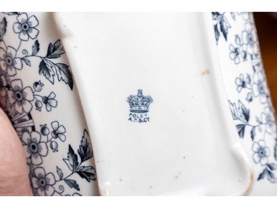 Trio Of Compatible Ceramics, Portuguese Pots And Foley A.F. & Co Ironstone