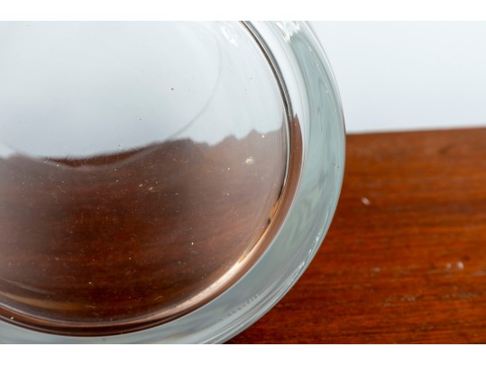 Tiffany & Co. Scroll-Handled Crystal Ice Bucket