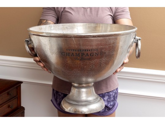 Cuvee Prestige Champagne Cast Aluminum Ice Bucket