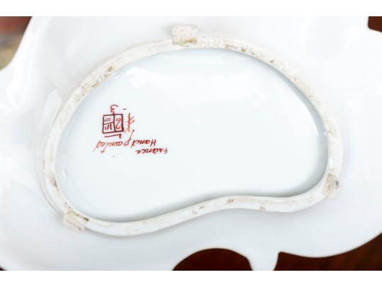 Samson Sperabo French Porcelain Armorial Dish  