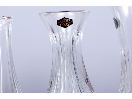 Saint Louis Crystal Vases