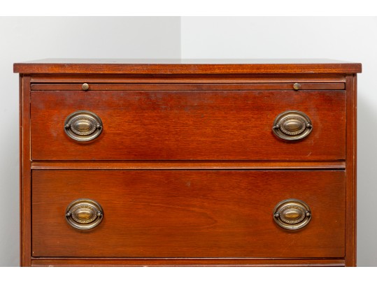 Vintage Cherry Georgian Bachelors Chest 