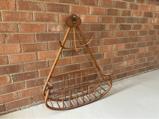 Early American Bentwood Hat Rack