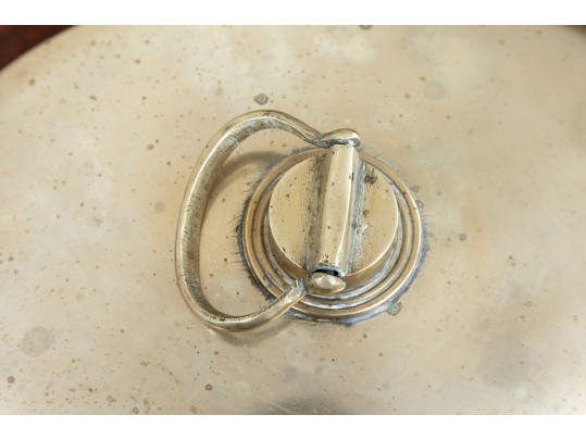 1930's English Brass Bed Warmer