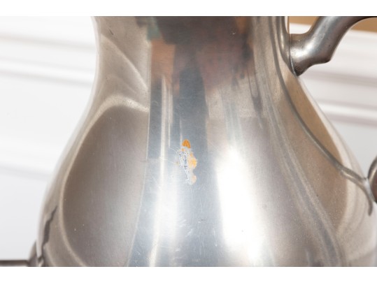 Antique Royal Holland Pewter Coffee Service On Ornate Stand & Sternau Warmer