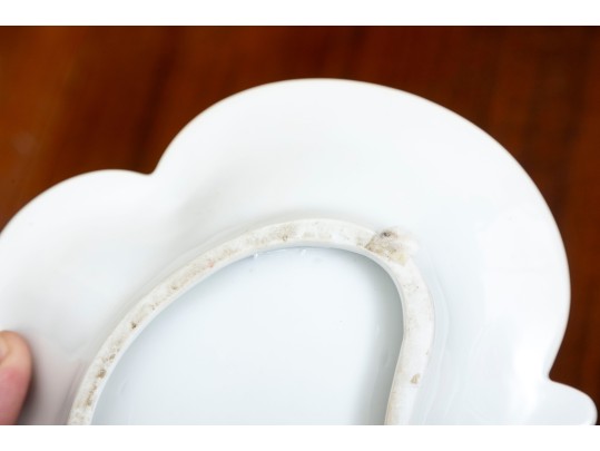 Samson Sperabo French Porcelain Armorial Dish  