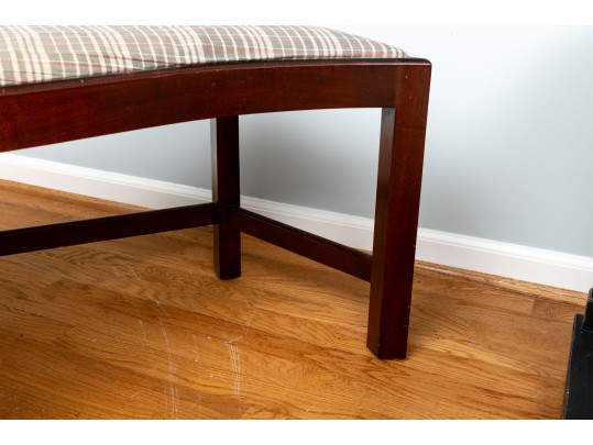 Madison Square Furniture Upholstered Serpentine Bench