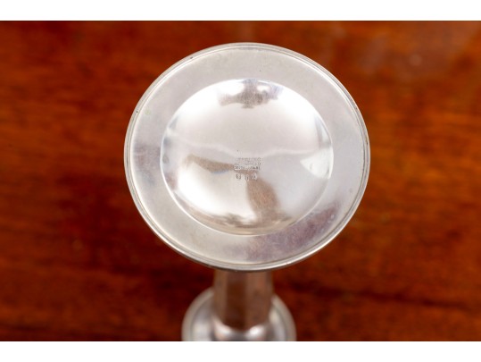 Eleven Weighted Sterling Candlesticks