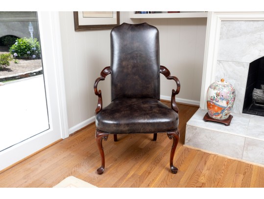 Southwood & Company NC Faux Leather Chair