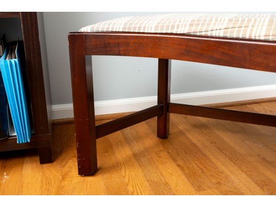 Madison Square Furniture Upholstered Serpentine Bench