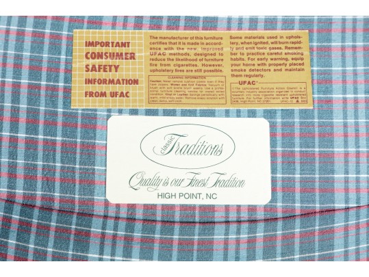 Classic Traditions Upholstered Bergere