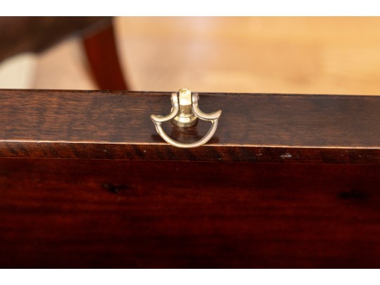 Mahogany Regency Style Box On Stand