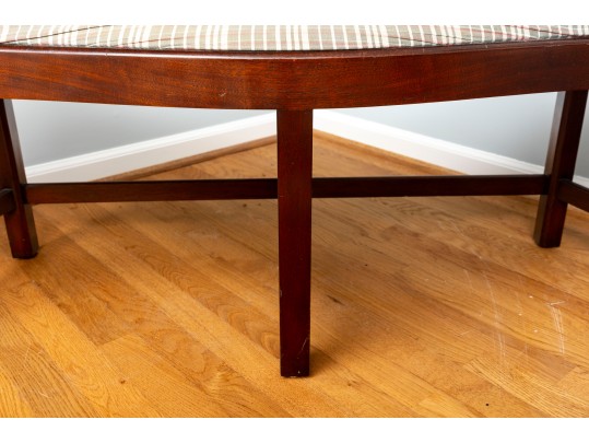 Madison Square Furniture Upholstered Serpentine Bench