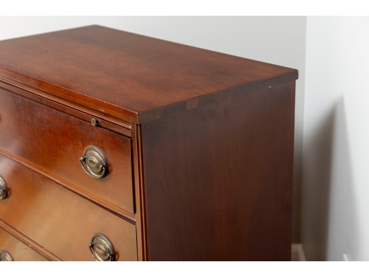 Vintage Cherry Georgian Bachelors Chest 