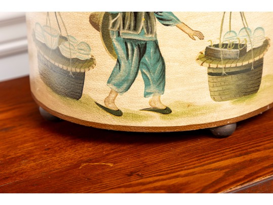 Chelsea House Tole Metal Basket 