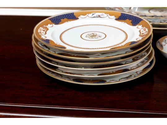 Mottahedeh & Company, NY Golden Butterfly China Set