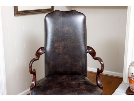 Southwood & Company NC Faux Leather Chair