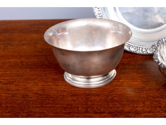 Trio Of Sterling Silver Dishes