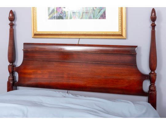 Federal Style Mahogany Headboard