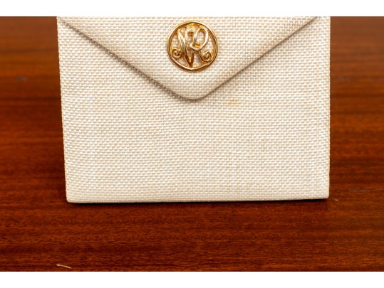 Nina Ricci, Paris, Pochette Evening Bag In Cream 