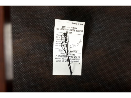 Madison Square Furniture Upholstered Serpentine Bench