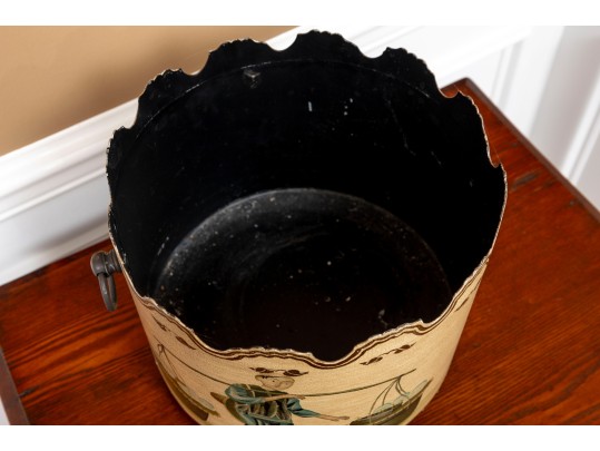 Chelsea House Tole Metal Basket 