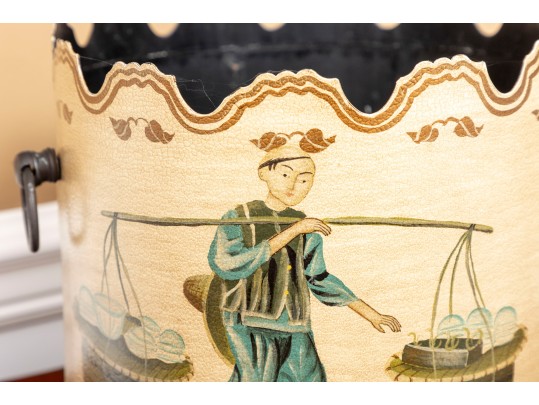 Chelsea House Tole Metal Basket 