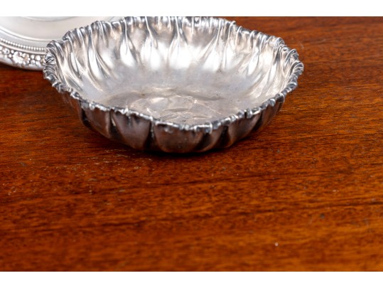 Trio Of Sterling Silver Dishes